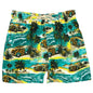 !!Getaway Car | M's ELASTIC Waist Board Shorts | Retro Short Length