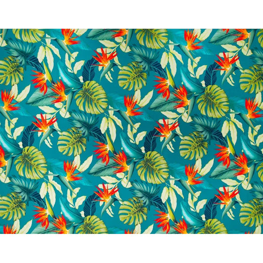 Paradise Found | 100% Natural Cotton M's Swim Trunks | Elastic | Side Pockets | Build Your Own