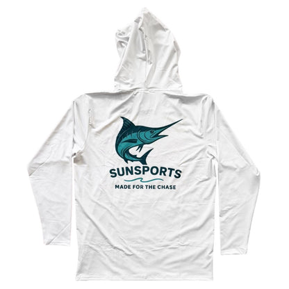Bluewater Surge Long Sleeve | Hoodie | UPF 50+ | Rash Guard / Fishing Shirt