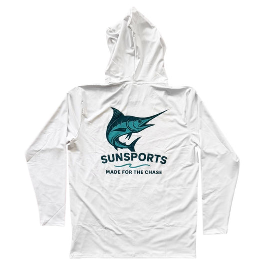 Bluewater Surge Long Sleeve | Hoodie | UPF 50+ | Rash Guard / Fishing Shirt