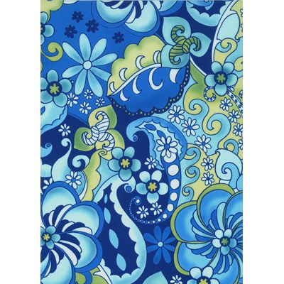 "Lucy in the Sky" (Black OR Blue) Womens Board/Swim Shorts - 4"