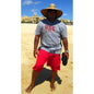 Solid (Lifeguard Red) Double Cargo Pocket Board Shorts (Select Custom Outseam 17" - 30") - Board Shorts World