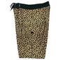 "Wild Weekend" (Cheetah) Double Cargo Pocket Board Shorts (Select Custom Outseam 18" - 28")