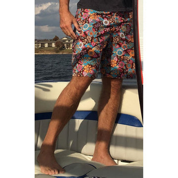 Mens Custom Board Shorts Hand Crafted in California USA by Xelos Brand
