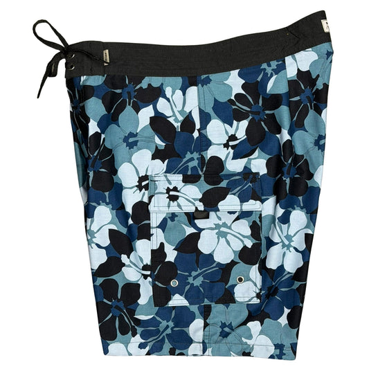 Down by the Sea | 100% Natural Cotton M's Board Shorts | Non-Elastic | Double Cargo | Build Your Own