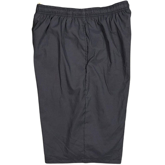 "Manoa" Solid CHARCOAL Build-Your-Own 100% Cotton Men's Swim Trunks - Board Shorts World