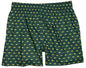 Aim for the Green | 100% Natural Cotton M's Swim Trunks | Elastic | Side Pockets | Build Your Own