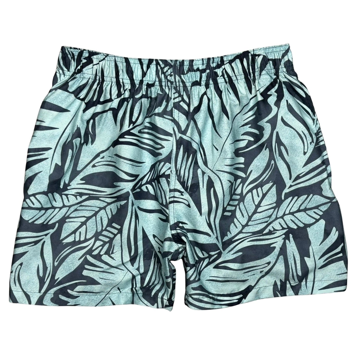 ! Ombre Coast | 100% Natural Cotton M's Swim Trunks | Elastic | Side Pockets | Build Your Own