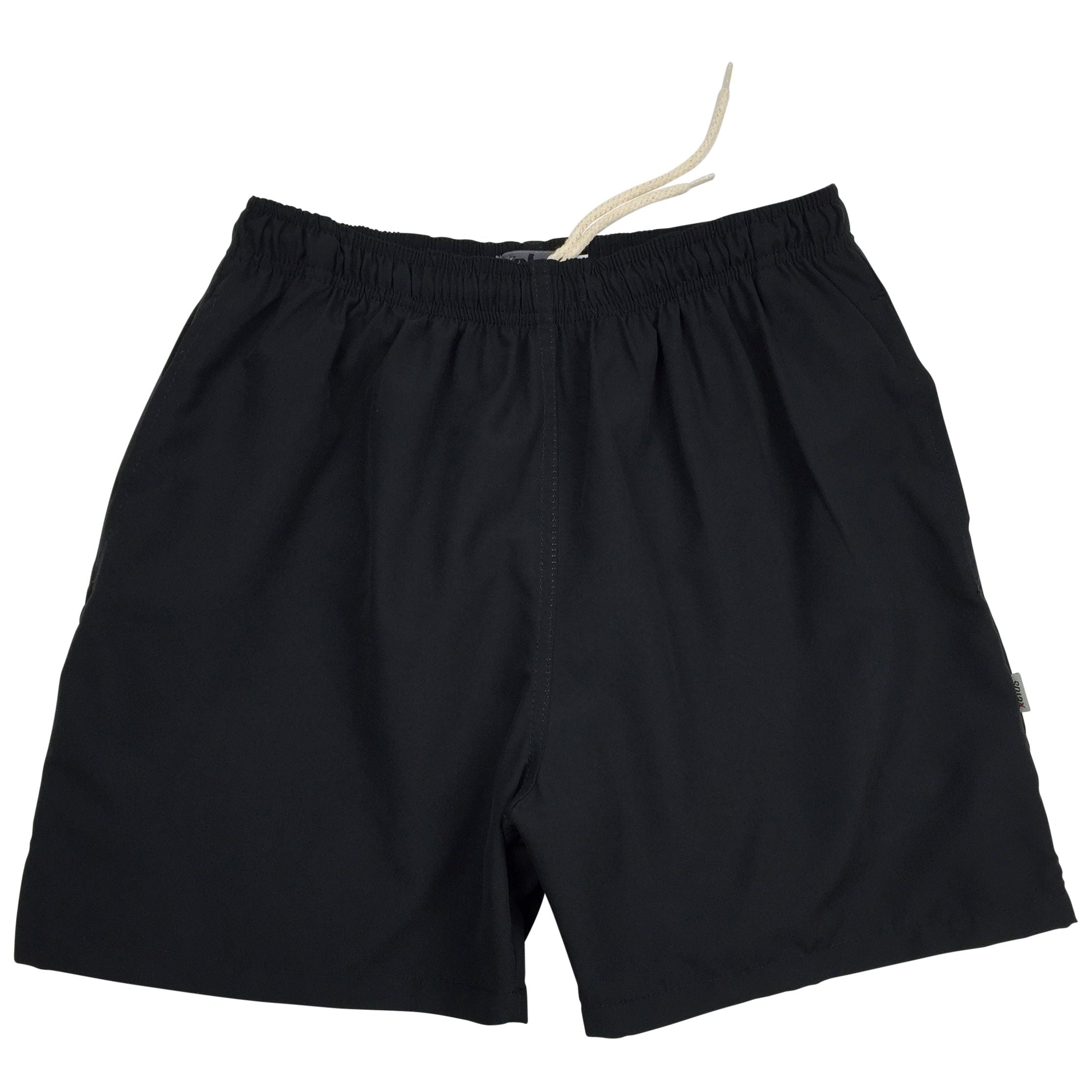 Mid Length Swim Trunks with Side Pockets. Made in California USA