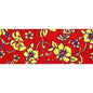 **Fixed (Non Elastic) Waist Board Shorts "Warming Trend" (Red+Yellow) Print Mens CUSTOM