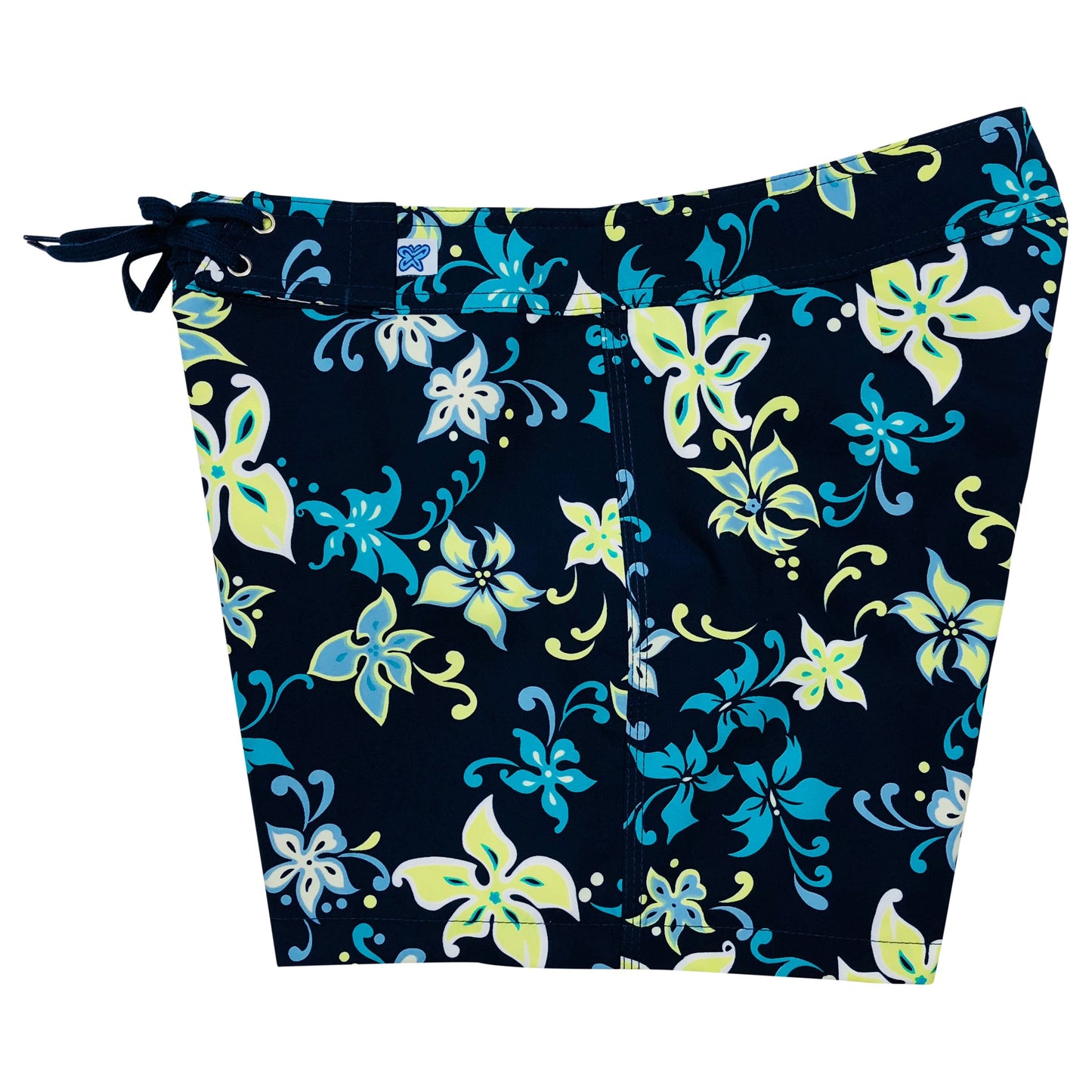 "Chick Flick" Girls Board Shorts - 5" Inseam (Midnight Navy OR Light Blue)