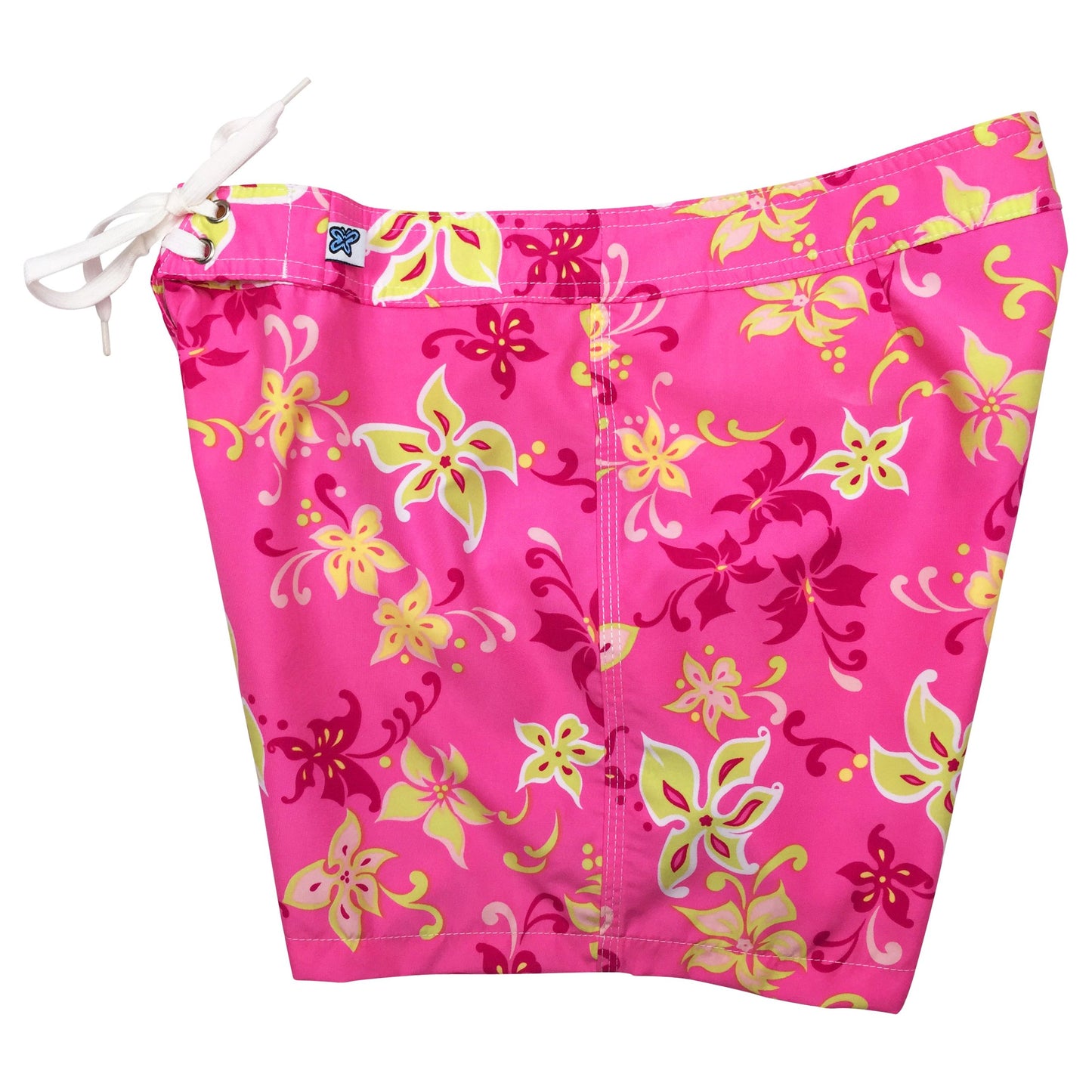 "Chick Flick" Girls Board Shorts - 5" Inseam (Pink)