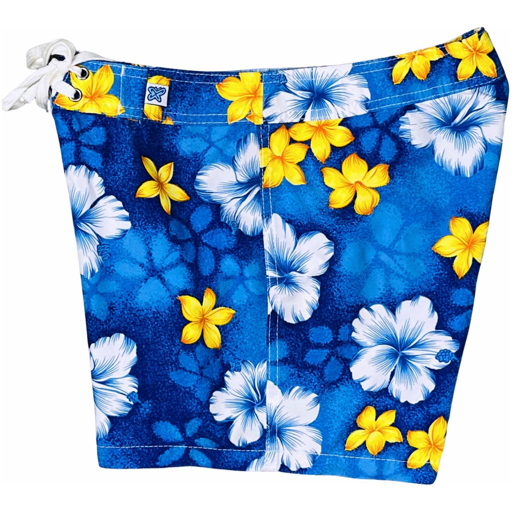 "Spin Cycle" Board Shorts - Regular Rise / 5" Inseam (Blue)