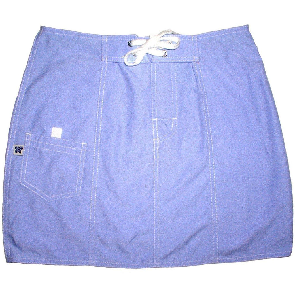 "A Solid Color" Original Style Board Skirt   (Baby Blue) - Board Shorts World