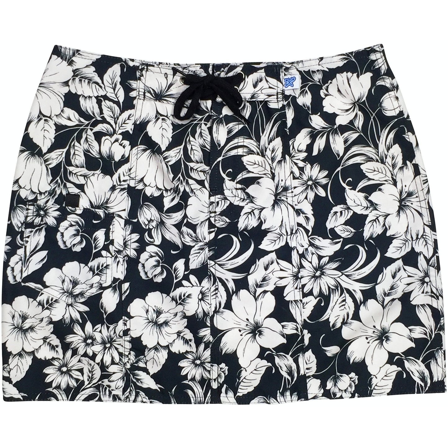 "Vintage" Board Skirt (Black) CUSTOM - Board Shorts World