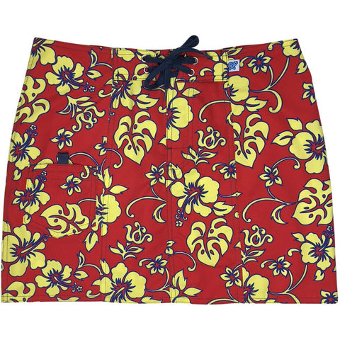 "Warming Trend" Original Style Board Skirt (Red+Yellow, Navy+Turquoise, Red+Blue, Navy+Yellow)