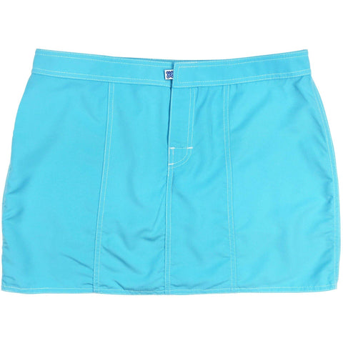 "A Solid Color" Hipster Style Board Skirt (Aqua, Grape, or Turquoise) - Board Shorts World