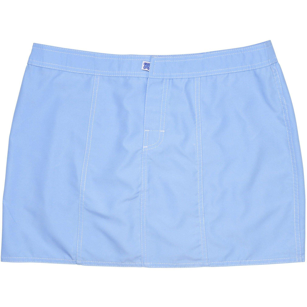 "A Solid Color" Board Skirt (Baby Blue) CUSTOM - Board Shorts World