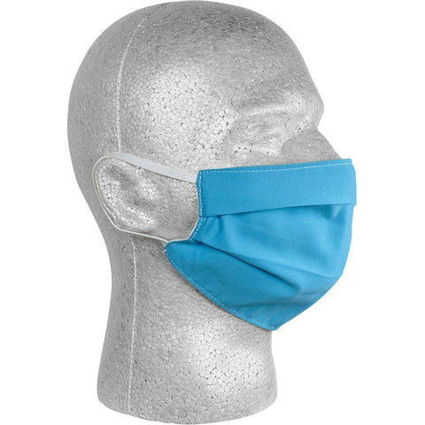 Solid Aqua Face Mask.  **Available in Both Styles** - Board Shorts World