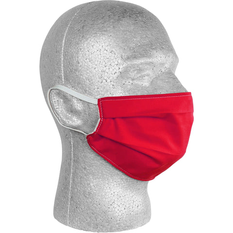Solid Red Face Mask.  **Available in Both Styles** - Board Shorts World