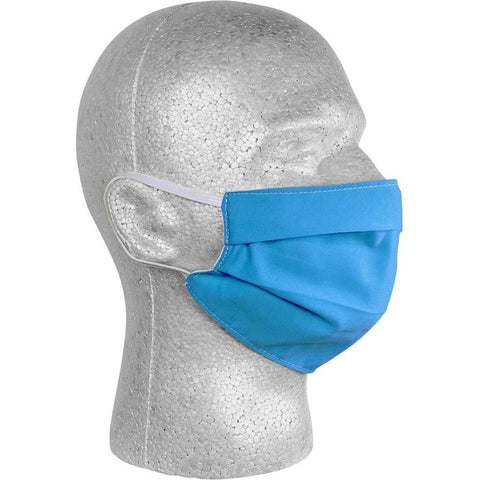 Solid Turquoise Face Mask.  **Available in Both Styles** - Board Shorts World