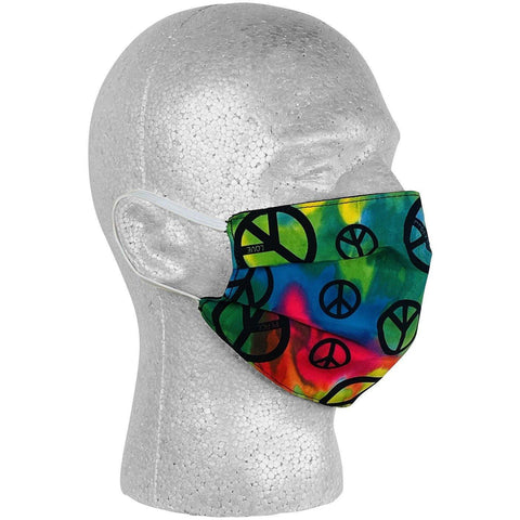"Sign Language" Tie Dye Face Mask.  **Available in Both Styles** - Board Shorts World