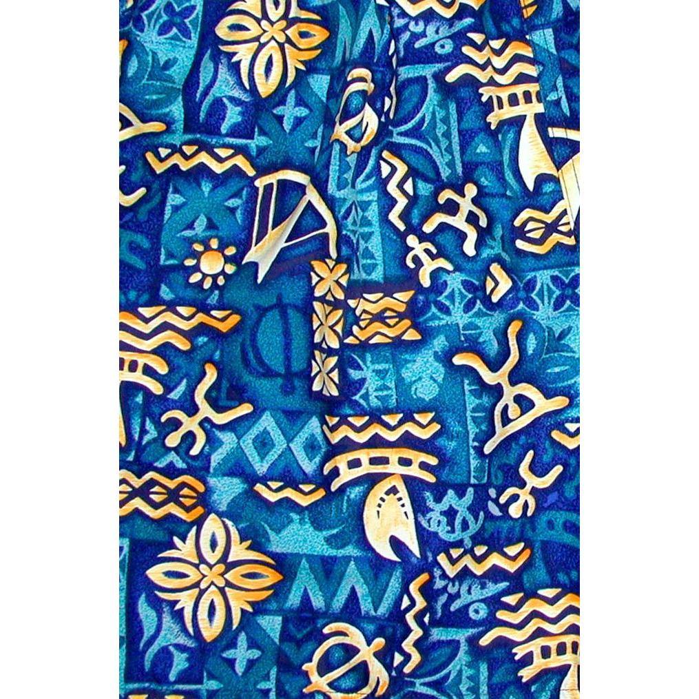 "Jungle Cruise" Hipster Board Skirt (Blue) - Board Shorts World