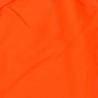 "A Solid Color" Mens Elastic Waist Board Shorts - 19.5" Outseam / 7" Inseam (Orange)
