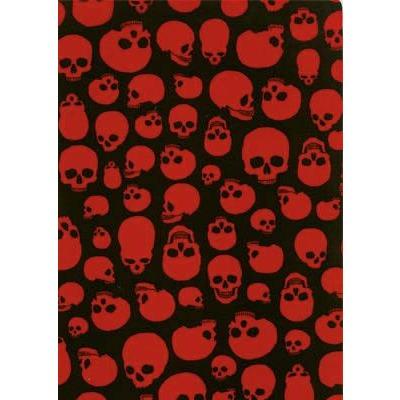 "Live to Ride" Skulls Board Skirt (Black+Red) CUSTOM