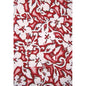 "Magnified" (Red) Elastic Waist Board Shorts w/Side Seam Pockets (Select Custom Outseam 17" to 30") - Board Shorts World