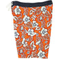 "Empirical Age" Boys + Girls Board Shorts. 8" Inseam / 18.5" Outseam (Orange)