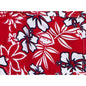"North Shore" Womens Elastic Waist Swim Board Shorts. REGULAR Rise + 11" Inseam (Red) - Board Shorts World