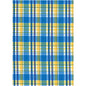 "Nantucket" Plaid (Blue) SIDE POCKETS Board Shorts (Select Custom Outseam 22" - 27")