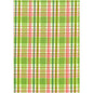 "Nantucket" Plaid Mens Swim Trunks (with mesh liner) - 17" Outseam / 4.5" Inseam (Green)