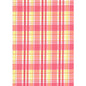 Elastic Waist Swim Trunks with Mesh Liner "Nantucket" (Pink) Plaid. CUSTOM - Board Shorts World