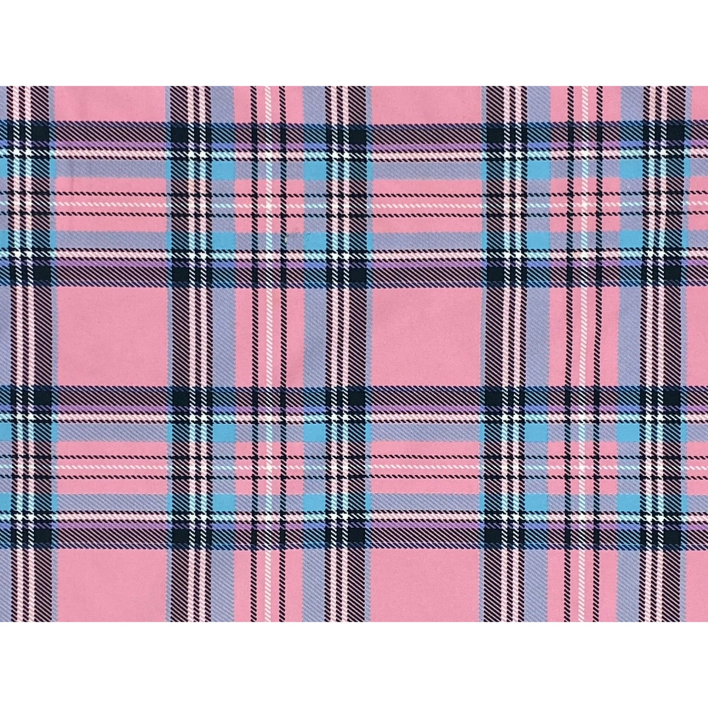 **Fixed (Non Elastic) Waist Board Shorts "Outer Banks" Plaid (Pink) Print Mens CUSTOM