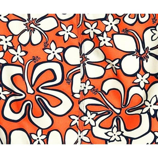 "Orange Crush" Womens Board Shorts - Regular Rise / 7" Inseam