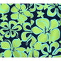 "ReBoot" Womens Board Shorts - Regular Rise / 7" Inseam (Green)