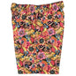 Elastic Waist Swim Trunks with Mesh Liner "Lucy in the Sky" CUSTOM (Black) - Board Shorts World