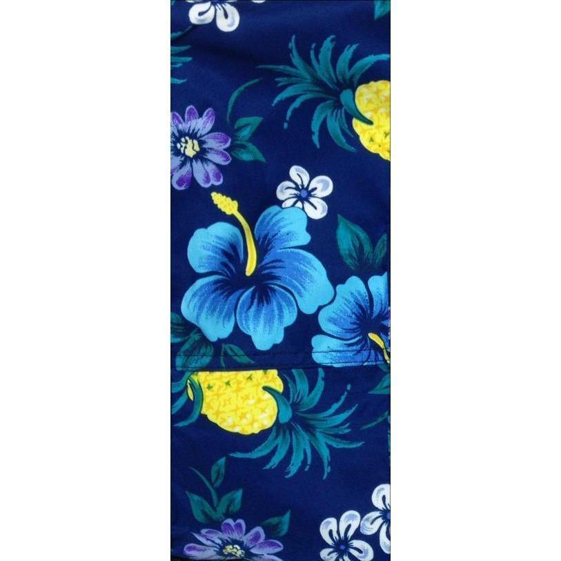 "Sangria" Board Shorts - Regular Rise / 5" Inseam (Green, Black, Orange, Blue or Yellow) - Board Shorts World - 4