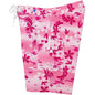 "Soul Salvation" Womens Board Shorts - Regular Rise / 10.5" Inseam (Pink) - Board Shorts World