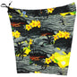 "Picture This" Womens Board Shorts - Regular Rise / 7" Inseam (Charcoal) - Board Shorts World