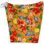 "Sangria" Womens Board Shorts - Regular Rise / 7" Inseam (Orange)