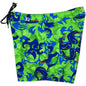 "Limelight" Board Shorts - Regular Rise / 5" Inseam (Green) - Board Shorts World