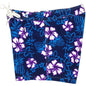 "North Shore" Women's Board Shorts - Regular Rise / 5" Inseam (Indigo+Grape) - Board Shorts World