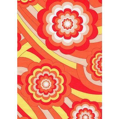 "Yellow Brick Road" Womens Elastic Waist Swim Board Shorts. REGULAR Rise + 11" Inseam (Orange) **SALE** - Board Shorts World