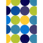 Fixed (Non Elastic) Waist Board Shorts "Twister" (Blue Multi) Print Mens CUSTOM - Board Shorts World